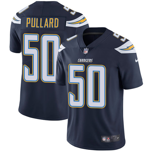 Men's Nike Los Angeles Chargers #50 Hayes Pullard Navy Blue Team Color Vapor Untouchable Limited Player NFL Jersey