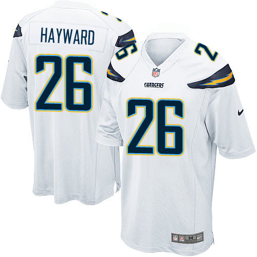 Men's Nike Los Angeles Chargers #26 Casey Hayward Game White NFL Jersey