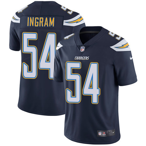 Youth Nike Los Angeles Chargers #54 Melvin Ingram Navy Blue Team Color Vapor Untouchable Elite Player NFL Jersey