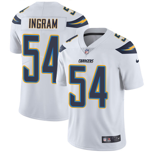Youth Nike Los Angeles Chargers #54 Melvin Ingram White Vapor Untouchable Elite Player NFL Jersey