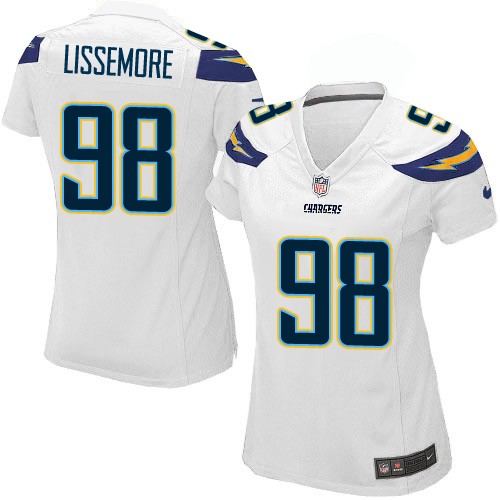 Women's Nike Los Angeles Chargers #24 Trevor Williams White Vapor Untouchable Limited Player NFL Jersey