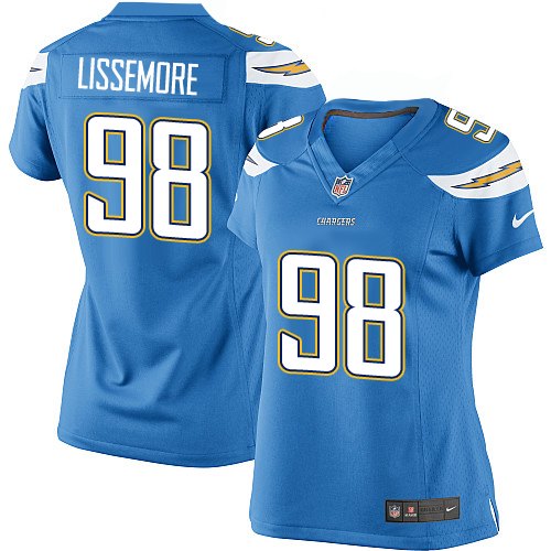 Women's Nike Los Angeles Chargers #24 Trevor Williams Electric Blue Alternate Vapor Untouchable Limited Player NFL Jersey