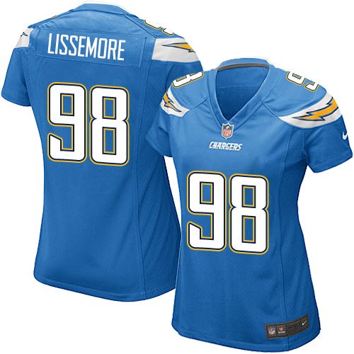 Women's Nike Los Angeles Chargers #24 Trevor Williams Game Electric Blue Alternate NFL Jersey