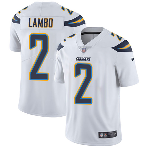 Youth Nike Los Angeles Chargers #20 Desmond King White Vapor Untouchable Elite Player NFL Jersey