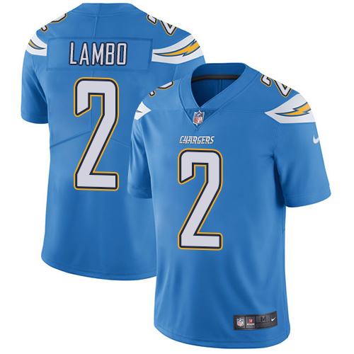 Youth Nike Los Angeles Chargers #20 Desmond King Electric Blue Alternate Vapor Untouchable Elite Player NFL Jersey