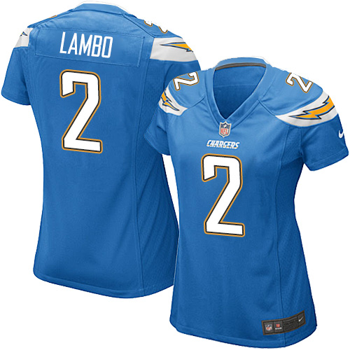 Women's Nike Los Angeles Chargers #20 Desmond King Game Electric Blue Alternate NFL Jersey
