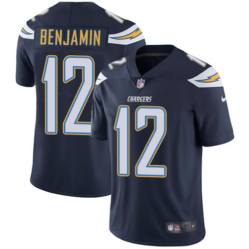 Youth Nike Los Angeles Chargers #12 Travis Benjamin Navy Blue Team Color Vapor Untouchable Elite Player NFL Jersey