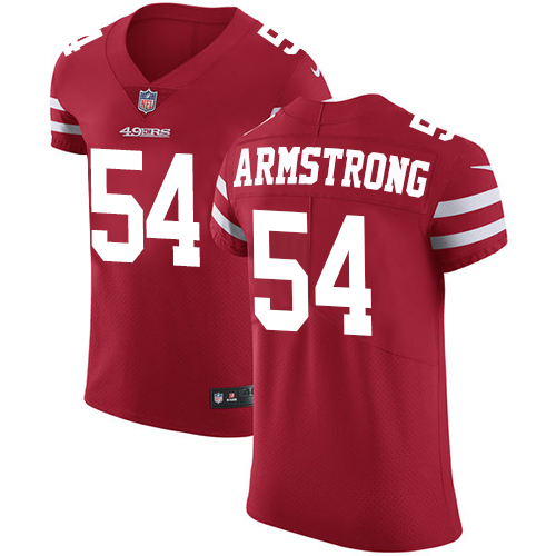 Men's Nike San Francisco 49ers #54 Ray-Ray Armstrong Red Team Color Vapor Untouchable Elite Player NFL Jersey