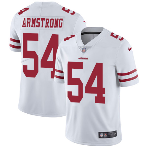 Youth Nike San Francisco 49ers #54 Ray-Ray Armstrong White Vapor Untouchable Elite Player NFL Jersey