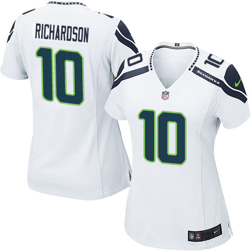 Women's Nike Seattle Seahawks #10 Paul Richardson Game White NFL Jersey