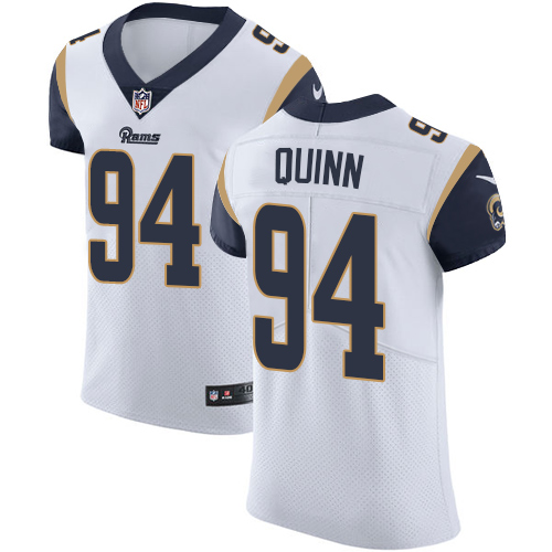Men's Nike Los Angeles Rams #94 Robert Quinn White Vapor Untouchable Elite Player NFL Jersey