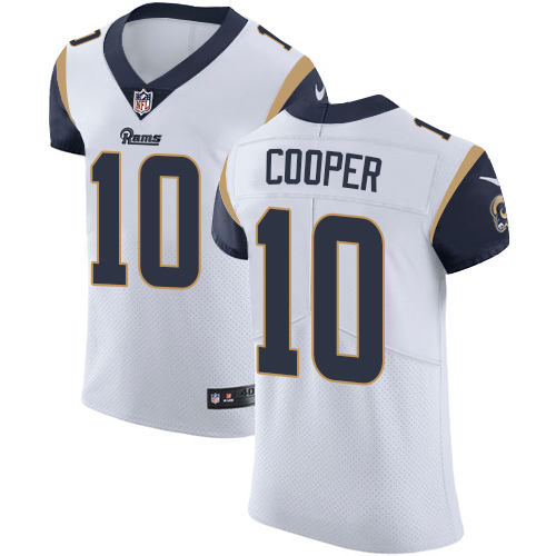 Men's Nike Los Angeles Rams #10 Pharoh Cooper White Vapor Untouchable Elite Player NFL Jersey