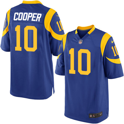Men's Nike Los Angeles Rams #10 Pharoh Cooper Game Royal Blue Alternate NFL Jersey