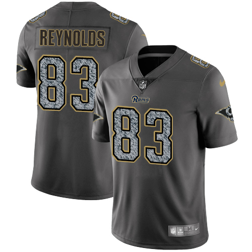 Youth Nike Los Angeles Rams #83 Josh Reynolds Gray Static Vapor Untouchable Limited NFL Jersey