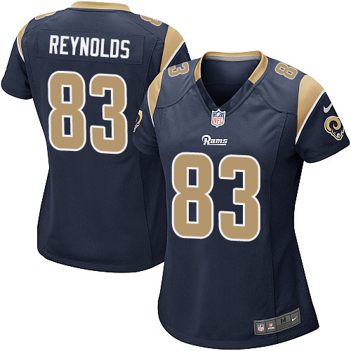 Women's Nike Los Angeles Rams #83 Josh Reynolds Game Navy Blue Team Color NFL Jersey