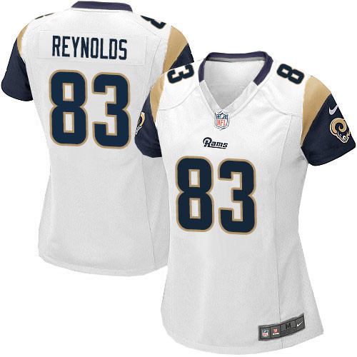 Women's Nike Los Angeles Rams #83 Josh Reynolds Game White NFL Jersey