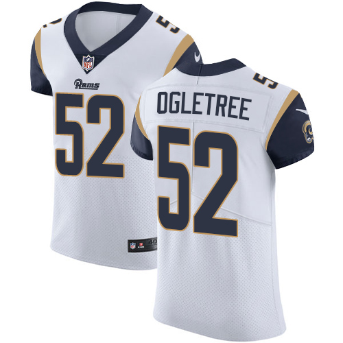 Men's Nike Los Angeles Rams #52 Alec Ogletree White Vapor Untouchable Elite Player NFL Jersey