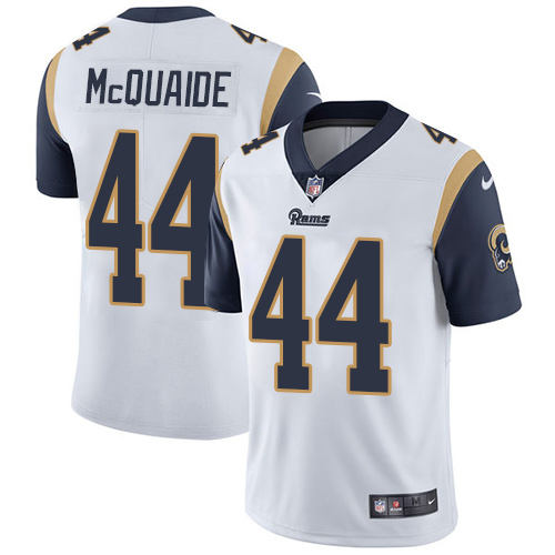 Youth Nike Los Angeles Rams #44 Jacob McQuaide White Vapor Untouchable Limited Player NFL Jersey