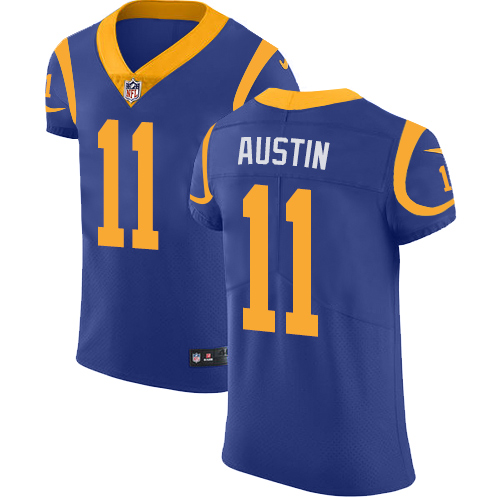 Men's Nike Los Angeles Rams #11 Tavon Austin Royal Blue Alternate Vapor Untouchable Elite Player NFL Jersey
