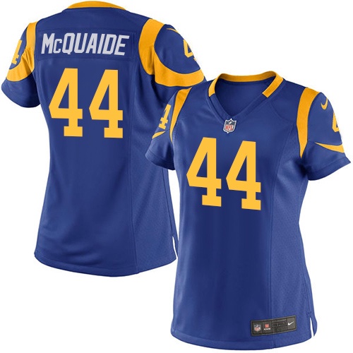Women's Nike Los Angeles Rams #44 Jacob McQuaide Game Royal Blue Alternate NFL Jersey