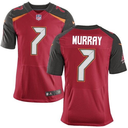 Men's Nike Tampa Bay Buccaneers #7 Patrick Murray Elite Red Team Color NFL Jersey