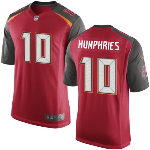 Men's Nike Tampa Bay Buccaneers #10 Adam Humphries Game Red Team Color NFL Jersey