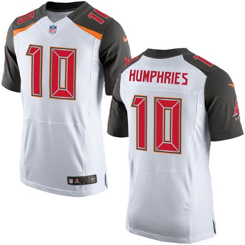 Men's Nike Tampa Bay Buccaneers #10 Adam Humphries Elite White NFL Jersey