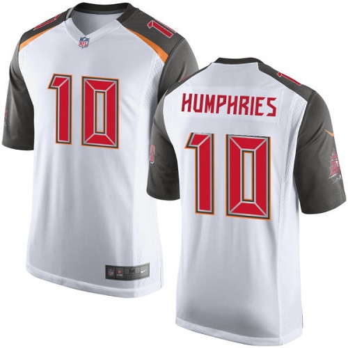 Men's Nike Tampa Bay Buccaneers #10 Adam Humphries Game White NFL Jersey