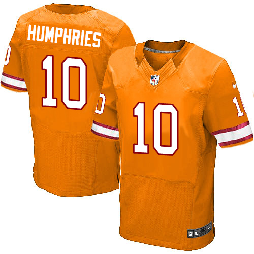 Men's Nike Tampa Bay Buccaneers #10 Adam Humphries Elite Orange Glaze Alternate NFL Jersey