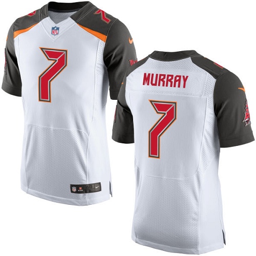 Men's Nike Tampa Bay Buccaneers #7 Patrick Murray Elite White NFL Jersey