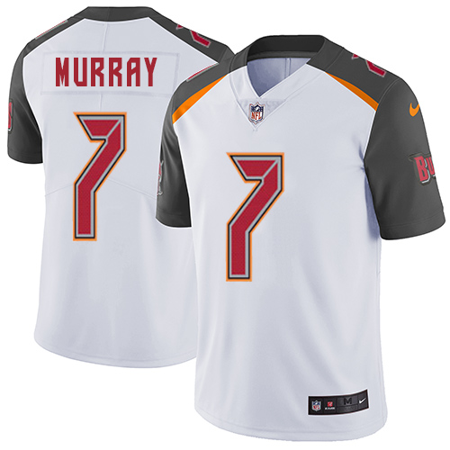 Men's Nike Tampa Bay Buccaneers #7 Patrick Murray White Vapor Untouchable Limited Player NFL Jersey