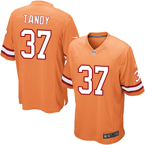 Youth Nike Tampa Bay Buccaneers #37 Keith Tandy Limited Orange Glaze Alternate NFL Jersey