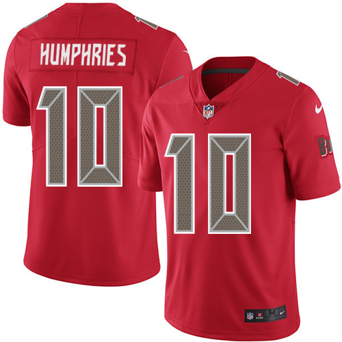 Men's Nike Tampa Bay Buccaneers #10 Adam Humphries Limited Red Rush Vapor Untouchable NFL Jersey