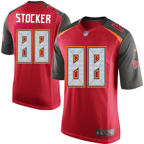 Men's Nike Tampa Bay Buccaneers #88 Luke Stocker Game Red Team Color NFL Jersey