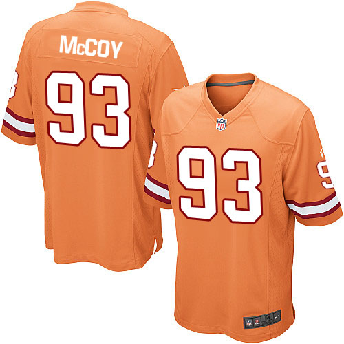 Men's Nike Tampa Bay Buccaneers #93 Gerald McCoy Limited Orange Glaze Alternate NFL Jersey