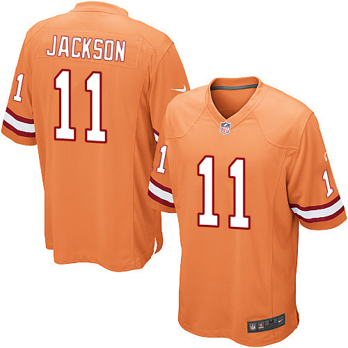 Men's Nike Tampa Bay Buccaneers #11 DeSean Jackson Limited Orange Glaze Alternate NFL Jersey