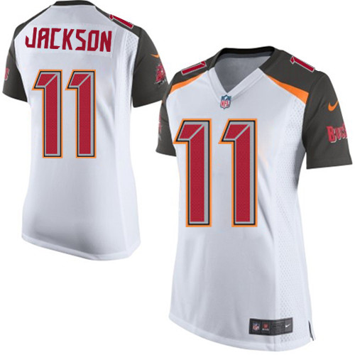Women's Nike Tampa Bay Buccaneers #11 DeSean Jackson Game White NFL Jersey