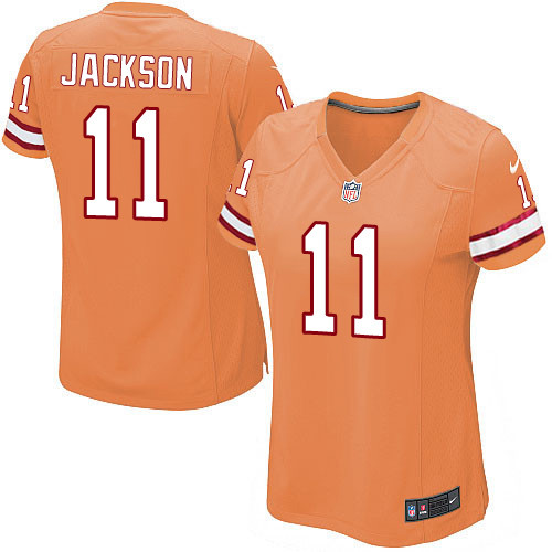 Women's Nike Tampa Bay Buccaneers #11 DeSean Jackson Limited Orange Glaze Alternate NFL Jersey