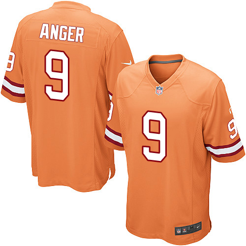 Men's Nike Tampa Bay Buccaneers #9 Bryan Anger Limited Orange Glaze Alternate NFL Jersey