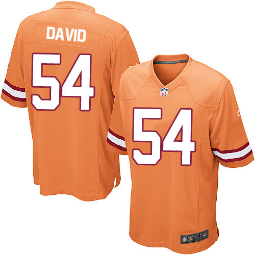 Youth Nike Tampa Bay Buccaneers #54 Lavonte David Limited Orange Glaze Alternate NFL Jersey