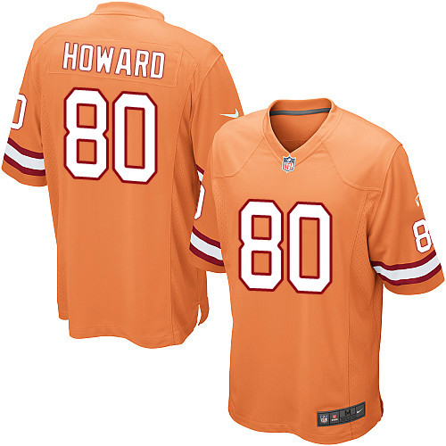 Youth Nike Tampa Bay Buccaneers #80 O. J. Howard Elite Orange Glaze Alternate NFL Jersey