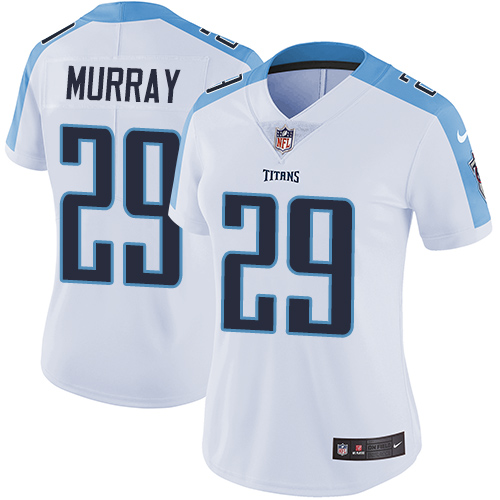 Women's Nike Tennessee Titans #29 DeMarco Murray White Vapor Untouchable Elite Player NFL Jersey