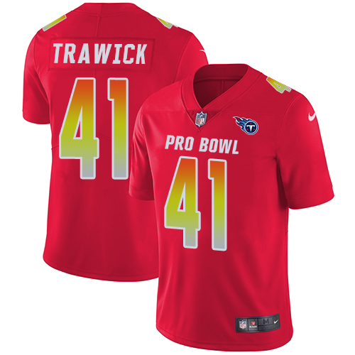 Men's Nike Tennessee Titans #82 Delanie Walker Elite Black Team Irvin 2016 Pro Bowl NFL Jersey