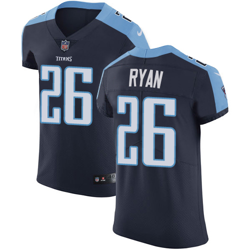 Men's Nike Tennessee Titans #26 Logan Ryan Navy Blue Alternate Vapor Untouchable Elite Player NFL Jersey