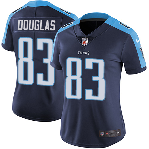 Women's Nike Tennessee Titans #83 Harry Douglas Navy Blue Alternate Vapor Untouchable Elite Player NFL Jersey