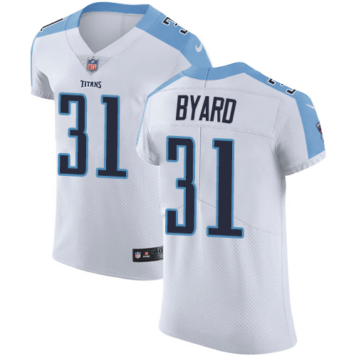 Men's Nike Tennessee Titans #31 Kevin Byard White Vapor Untouchable Elite Player NFL Jersey