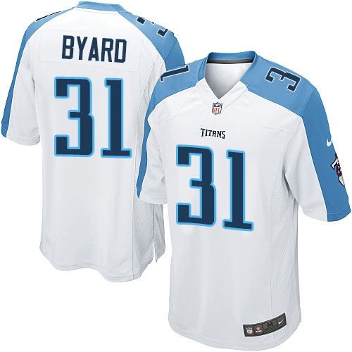 Men's Nike Tennessee Titans #31 Kevin Byard Game White NFL Jersey