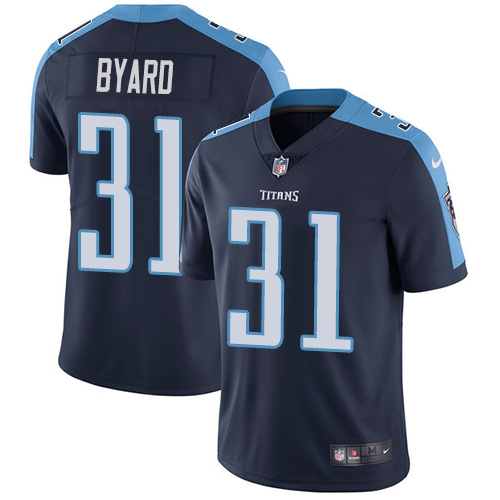 Men's Nike Tennessee Titans #31 Kevin Byard Navy Blue Alternate Vapor Untouchable Limited Player NFL Jersey