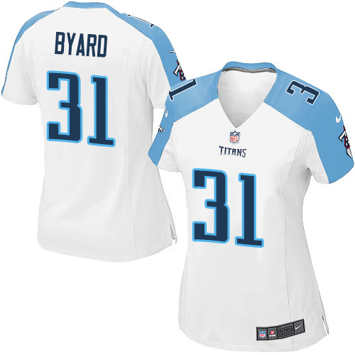 Women's Nike Tennessee Titans #31 Kevin Byard Game White NFL Jersey