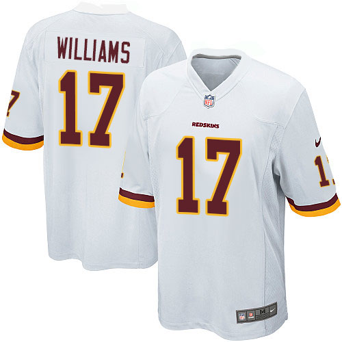 Men's Nike Washington Redskins #17 Doug Williams Game White NFL Jersey